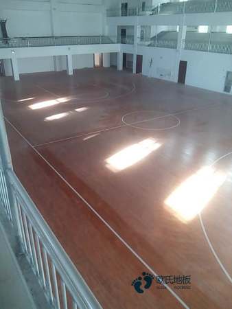 学校篮球地板规格3